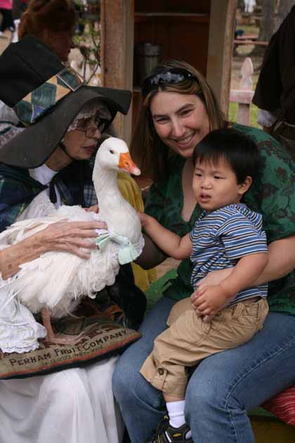 Mother Goose, Aunt Karen & Micah